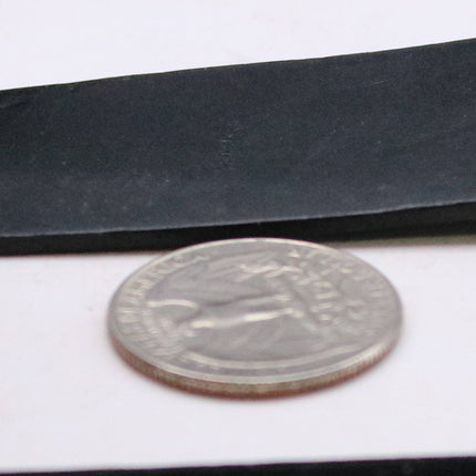 1 inch x 84" Black Genuine Leather Strap - Premium Quality Real Leather - 7 Feet Long - 1 Inch / 25mm Flat Strip
