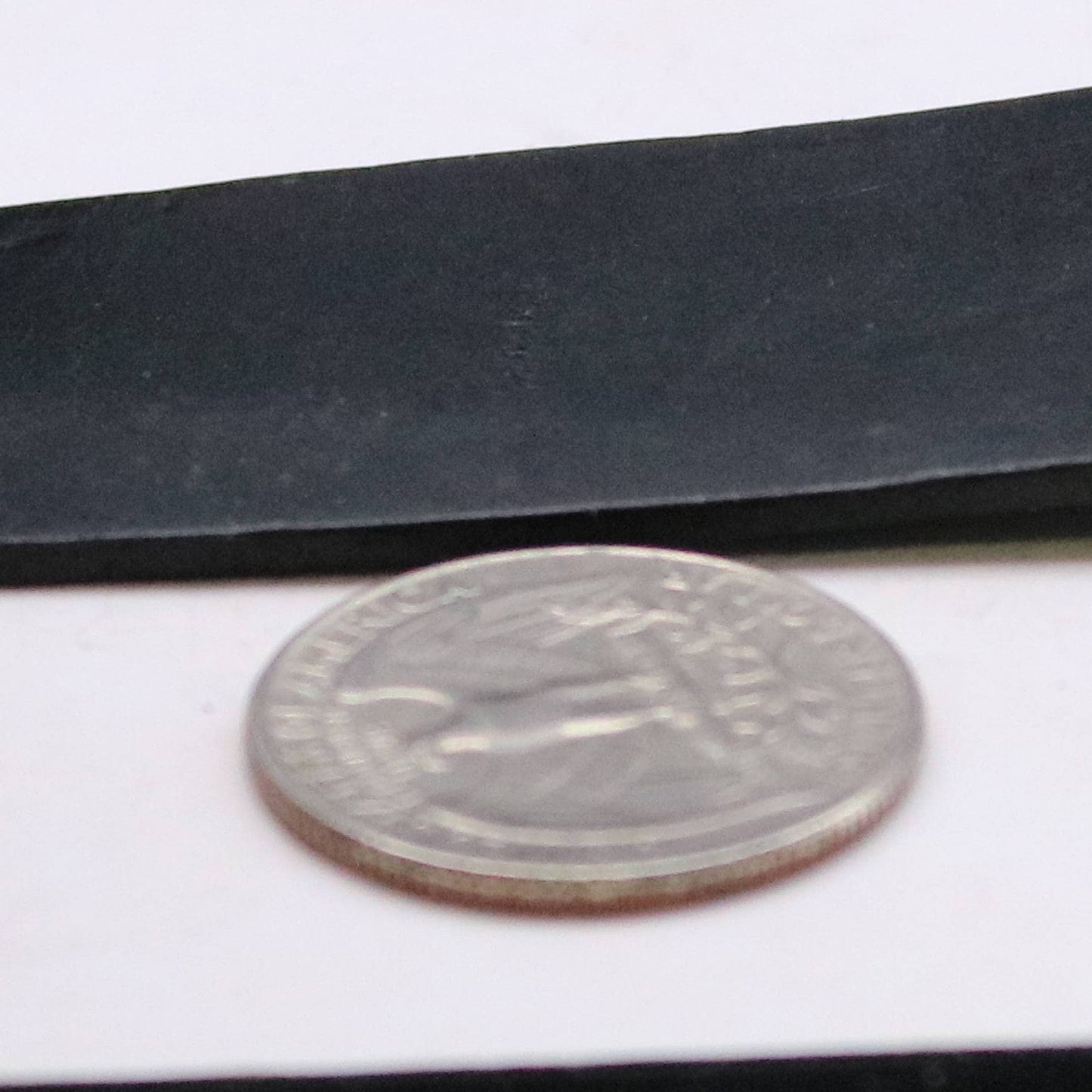 1 inch x 36" Black Genuine Leather Strap - Premium Quality Real Leather - 3 Feet Long - 1 Inch / 25mm Flat Strip - Ship from California USA