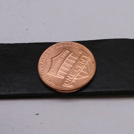 13/16 inch 20mm x 84" Dark Brown Genuine Leather Strap - Premium Quality Real Leather - 7 Feet Long - 13/16 Inch / 20mm Flat Strip