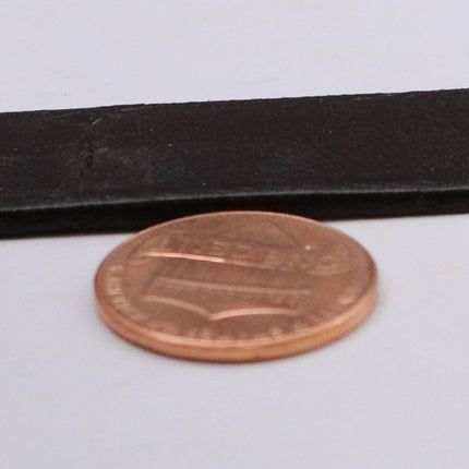 9/16 inch 15mm x 84" Dark Brown Genuine Leather Strap - Premium Quality Real Leather - 7 Feet Long - 9/16 Inch / 15mm Flat Strip