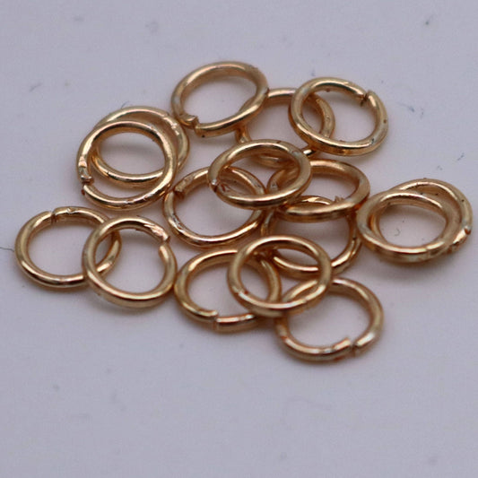 100 pcs 5mm Jump Rings, TARNISH Resistant Tarnish FREE Anti Tarnished Rose Gold,  Jump Rings Open 5x0.8mm 20 Gauge 20G - AT8x5