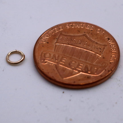 200 pcs 4mm Jump Rings, TARNISH Resistant Tarnish FREE Anti Tarnished Rose Gold,  Jump Rings Open 4x0.5mm 24 Gauge 24G Bulk - ATO5x4