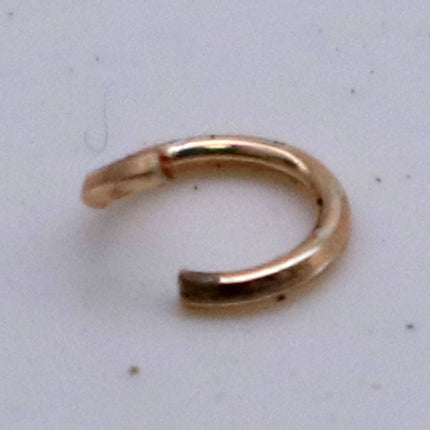 200 pcs 4mm Jump Rings, TARNISH Resistant Tarnish FREE Anti Tarnished Rose Gold,  Jump Rings Open 4x0.5mm 24 Gauge 24G Bulk - ATO5x4