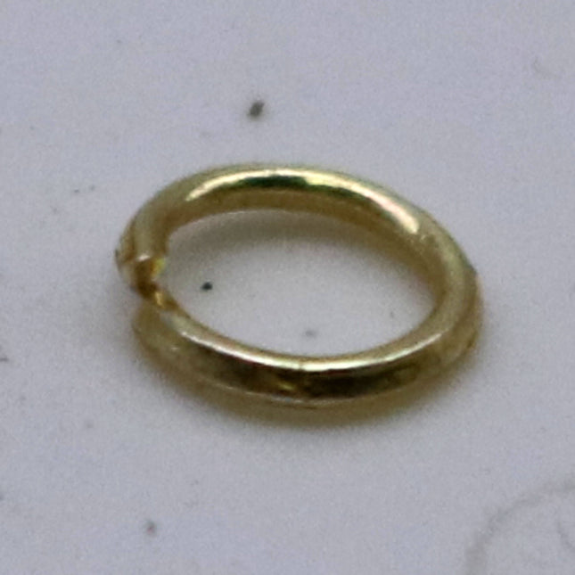 200 pcs 4mm Jump Rings, TARNISH Resistant Tarnish FREE Anti Tarnished 18K Gold Plated, Jump Rings Open 4x0.5mm 24 Gauge 24G Bulk - ATO5x4