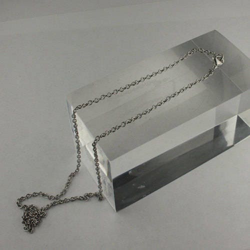 Ready to Wear Stainless Steel Cable Chain Necklace - 3x2mm - 0.6mm - 16/18/20/24 inch - with High Quality Lobster Clasp - STNEC06