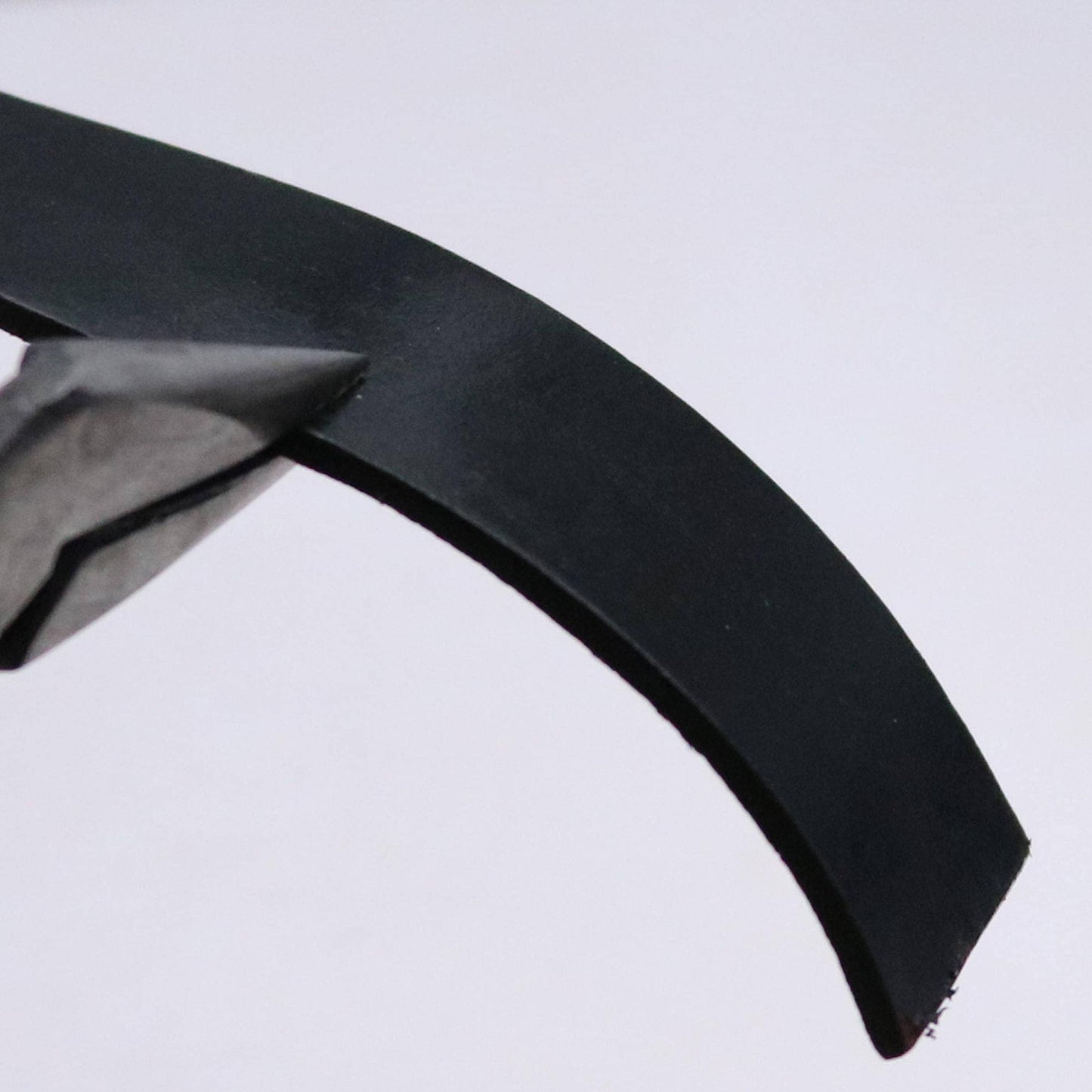 1 inch x 36" Black Genuine Leather Strap - Premium Quality Real Leather - 3 Feet Long - 1 Inch / 25mm Flat Strip - Ship from California USA