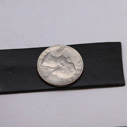 1 inch x 84" Dark Brown Genuine Leather Strap - Premium Quality Real Leather - 7 Feet Long - 1 Inch / 25mm Flat Strip