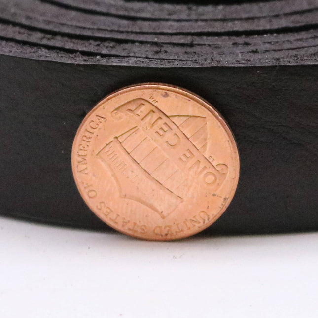 13/16 inch 20mm x 84" Dark Brown Genuine Leather Strap - Premium Quality Real Leather - 7 Feet Long - 13/16 Inch / 20mm Flat Strip -Ship USA