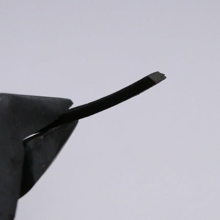 1/4 inch 6mm x 84" Black Genuine Leather Strap - Premium Quality Real Leather - 7 Feet Long - 1/4 Inch / 6mm Flat Strip