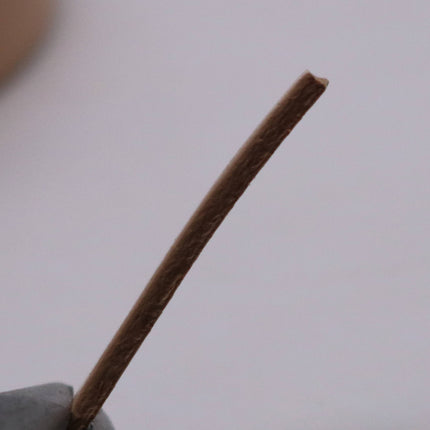 3/8 inch 10mm x 12/36 inch Light Brown Genuine Leather Strap - Premium Quality Real Leather - 1/3 Feet Long - 3/8 Inch / 10mm Flat Strip