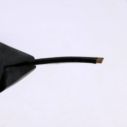 10 Yard of 13/16 inch 20mm Black Genuine Leather Strap - Premium Quality Real Leather - 30 Feet Long - 13/16 Inch / 20mm Flat Strip