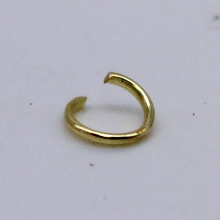 200 pcs 4mm Jump Rings, TARNISH Resistant Tarnish FREE Anti Tarnished 18K Gold Plated, Jump Rings Open 4x0.6mm 22 Gauge 22G Bulk - ATO6x4