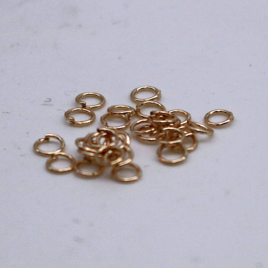 200 pcs 3mm Thin Jump Rings, TARNISH Resistant Tarnish FREE Anti Tarnished Rose Gold,  Jump Rings Open 3x0.4mm 26 Gauge 26G - AT4x3