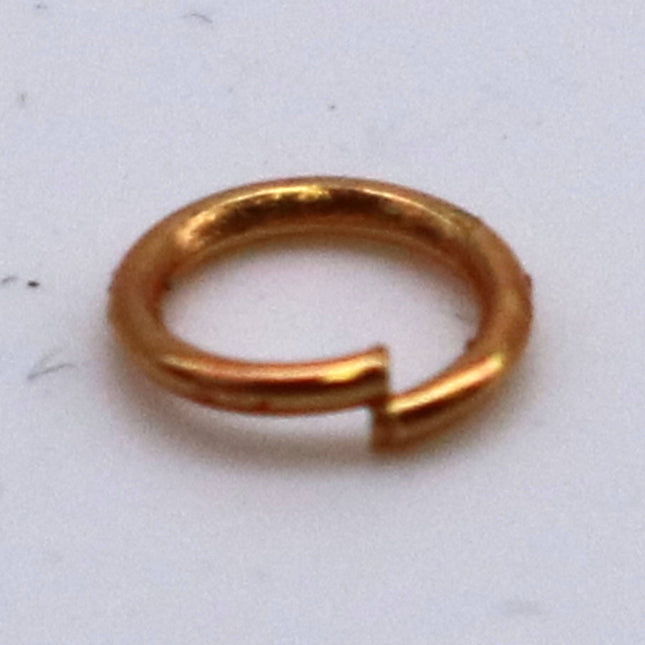 200 pcs 4mm Jump Rings, TARNISH Resistant Tarnish FREE Anti Tarnished Copper,  Jump Rings Open 4x0.5mm 24 Gauge 24G Bulk - ATO5x4
