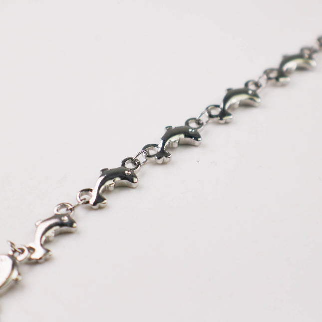 Stainless Steel Handmade Custom Chain - 5.6x13mm 1.8mm thickness DOLPHIN Link Chain, 12/36/120 inch - Necklace Bracelet Soldered Link