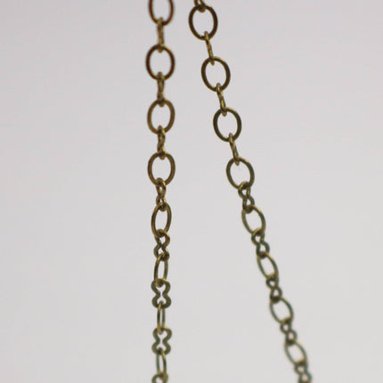New 100 feet of Antique Brass SOLDER Tiny Figure 8 Connector Chain - 3.0x1.9mm links - 8SMALL