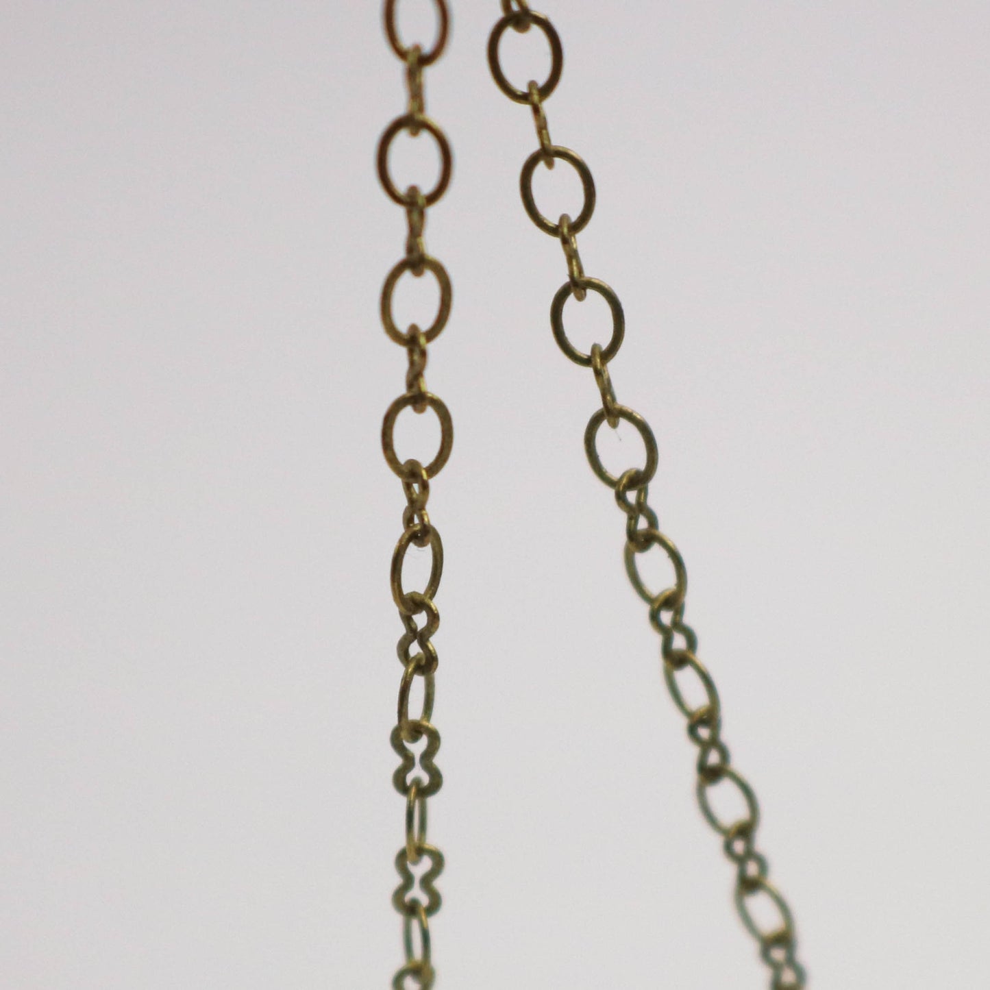 New 100 feet of Antique Brass SOLDER Tiny Figure 8 Connector Chain - 3.0x1.9mm links - ship from California USA - 8SMALL