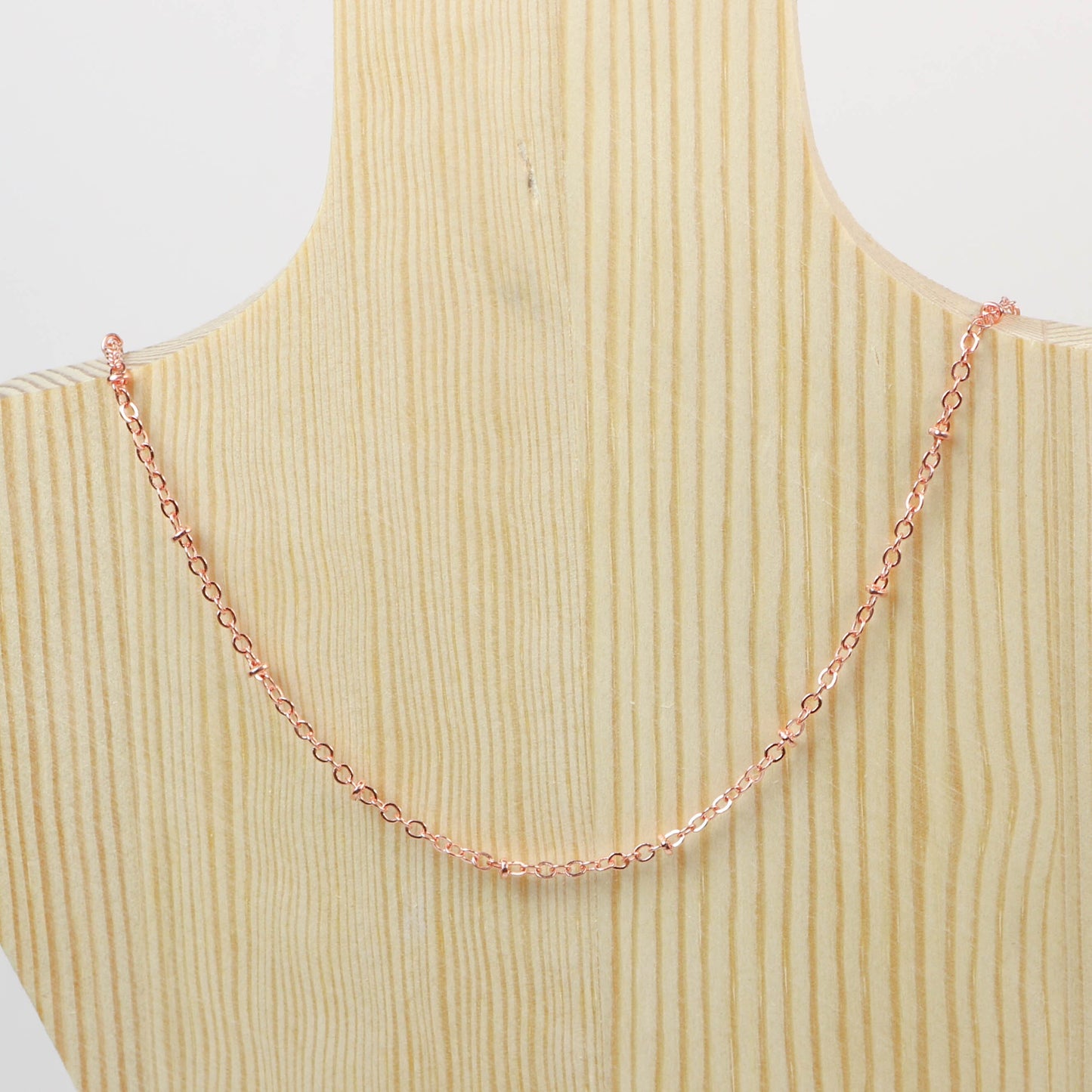 300 feet Bright Copper Plated Satellite Chain Flat BALL Chain - 3x1.7mm SOLDERED link - Tiny Small Ball Flat Cable Chain -- 317FSAT