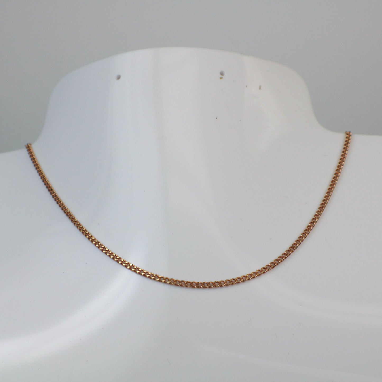 32 feet spool of Raw Brass (Copper Color)(No Plated Virgin) Copper SOLDERED FACET Diamond Cut Sturdy Curb Chain - 2.3mm Solder link - 2.3F
