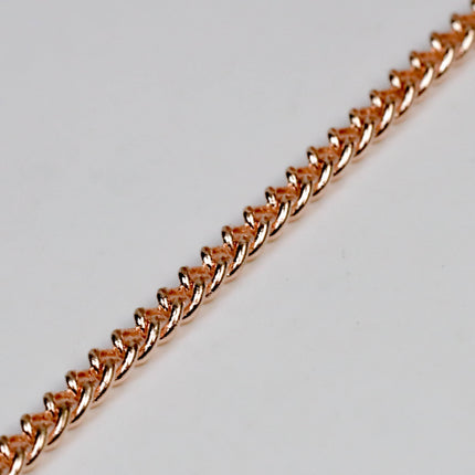 NEWnew 32 feet of Raw Brass (Copper Color)Curb Chain bulk Soldered Chain Necklace Bracelet curb chain - 2.1mm SOLDERED link - 21CURB