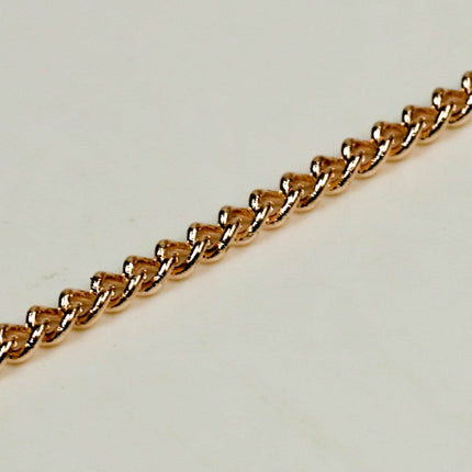 NEWnew 10 ft Raw Brass (Copper Color) SOLDERED sturdy Chunky Curb Chain - 2.7mm width Solder link - 2.7S