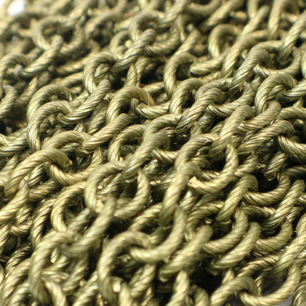 New 10 feet of Antique Brass Oval BIG Chunky Texture Cable Chain - 8x7mm Unsoldered Link - Necklace Bracelet Bulk Chain - 8070TX
