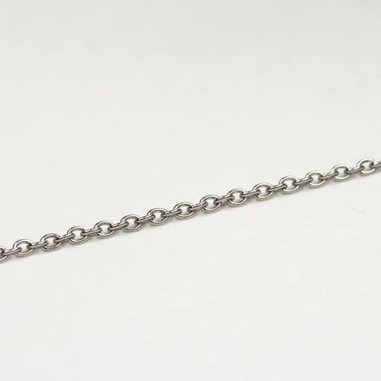 100 feet of Stainless Steel chain bulk, Surgical Stainless Steel Small Soldered Sturdy cable chain - 2.8x1.9mm SOLDERED Link