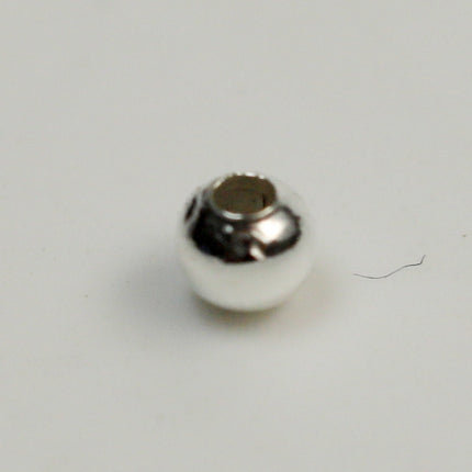 Wholesale Lot 5000 pcs Sterling Silver Plated Round Spacer Beads - 2.4mm