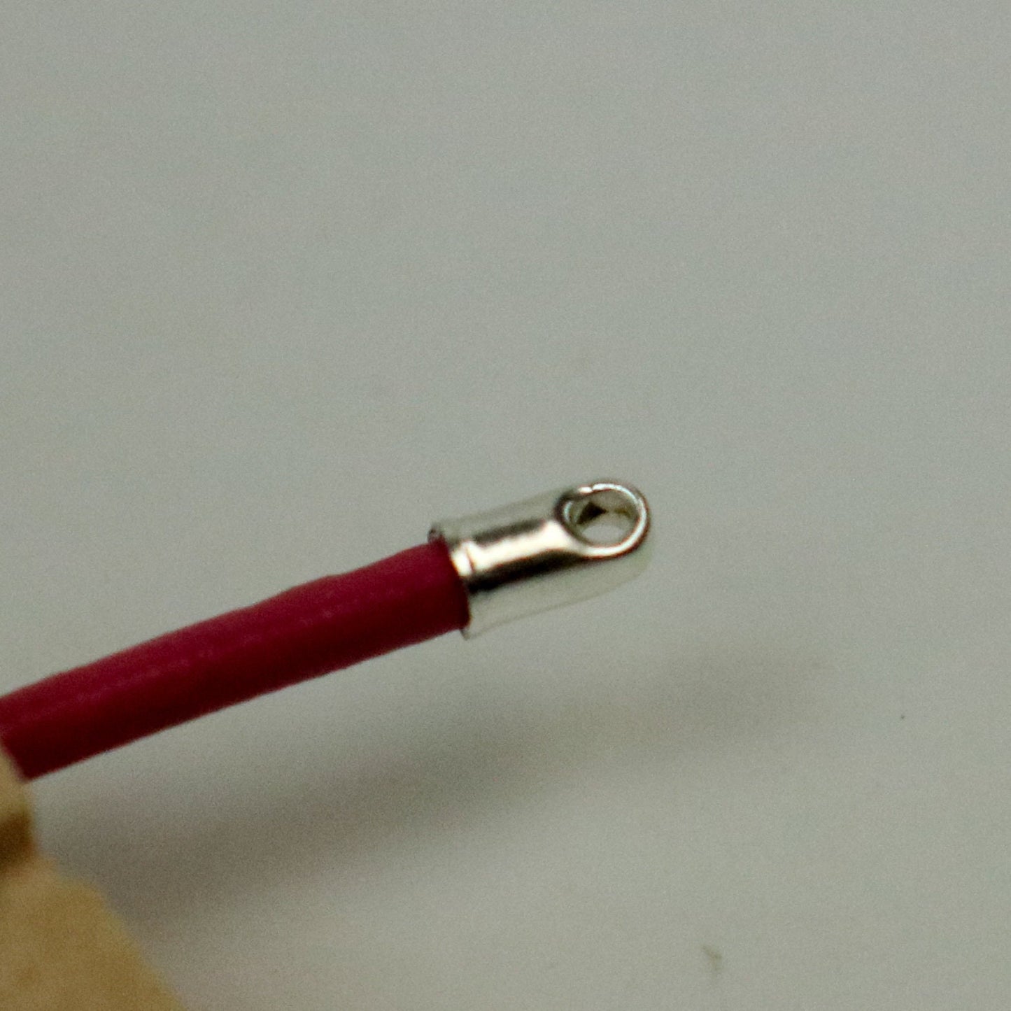 30 pcs of Antique Brass Plated Cord End Tips Cap for 2.8mm Chain / Cord