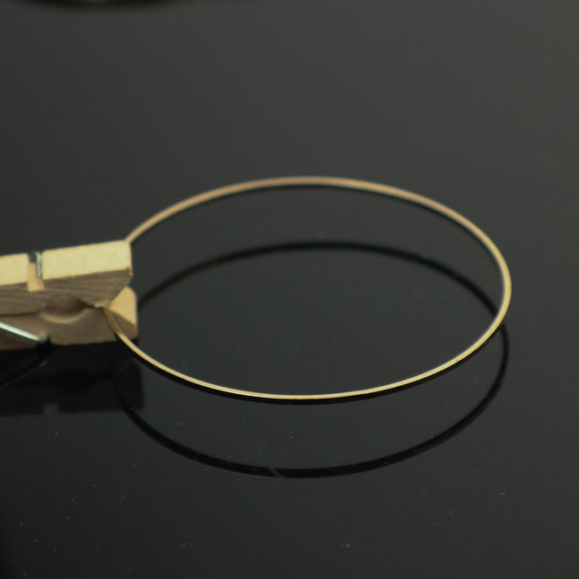 50mm Circle - Gold/Silver/Champagne/Rhodium - 5/10/25/50/100 Pcs - Circle Link Brass Connector Closed Loop Jump Rings - 50mm x 1.0mm