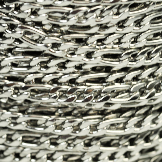 103 ft of Surgical Stainless Steel Mens NK 3:1 Curb Chain - 4.2mm 1.2mm 16G Unsoldered Link Hip Hop Cool Style - ST42NK31 - ST42NK11