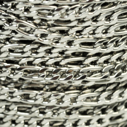 3 ft of Surgical Stainless Steel Mens NK 3:1 Curb Chain - 4.2mm 1.2mm 16G Unsoldered Link Hip Hop Cool Style - ST42NK31