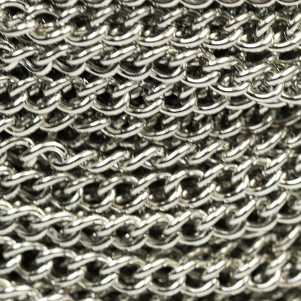 3 Ft of Stainless Steel 16 Gauge Curb Chain bulk, CHUNKY Curb Chain Necklace Bracelet Link - 4.7mm width 1.2mm 16G 16 Guage
