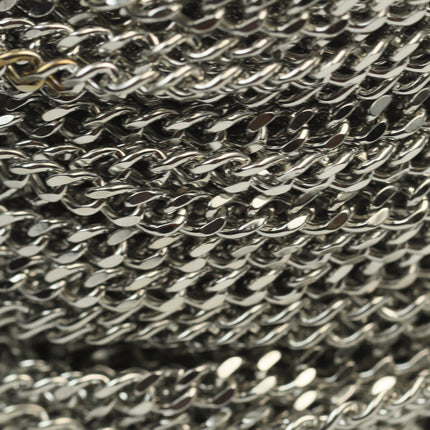 New 3 Ft of Stainless Steel Chunky Curb Chain bulk -  5.1x7.1mm 1.4mm about 15G 15 Gauge Curb Chain Necklace Bracelet Link