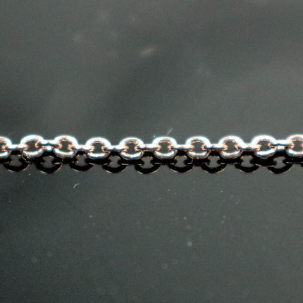 300 feet TARNISH Resistant Tarnish Free Anti Tarnished - ROSE Gold Plated Micro Flat Chain - 2mm 2x1.4mm SOLDER - little Soldered AT214F