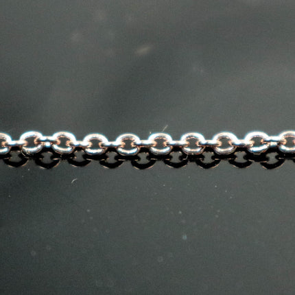 32 feet TARNISH Resistant Tarnish Free Anti Tarnished - ROSE Gold Plated Micro Flat Chain - 2mm 2x1.4mm SOLDER - little Soldered AT214F