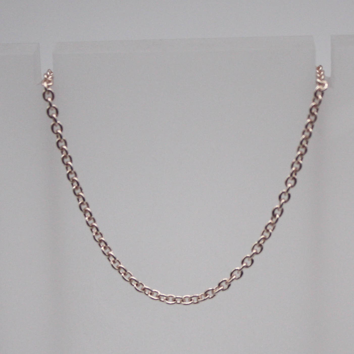 3 feet TARNISH Resistant Tarnish FREE Anti Tarnished Champagne Gold Plated Micro Cable Chain - 1.6x1.4mm SOLDER - Small Soldered - AT1614S