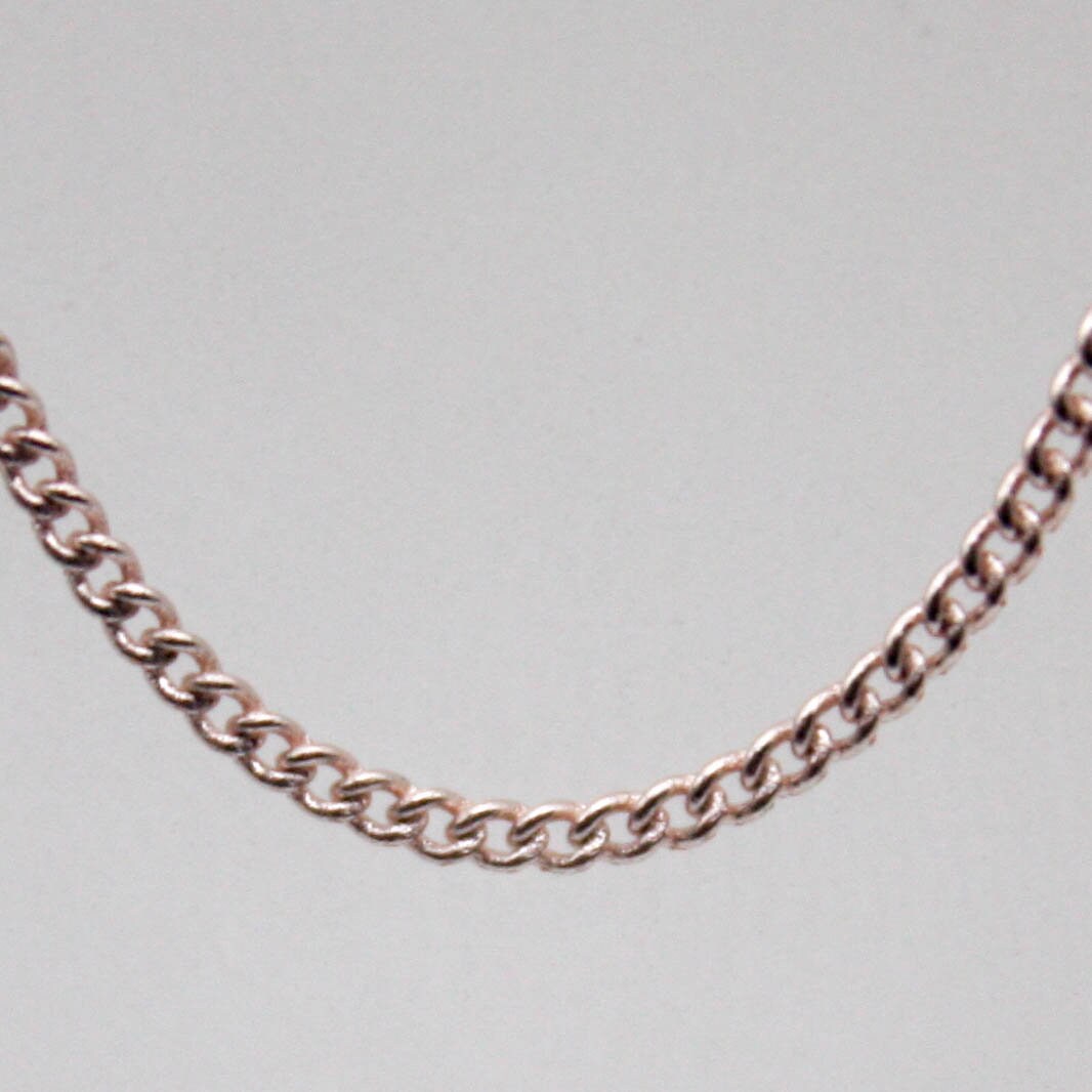 100 Ft Non TARNISH Curb Chain -  Rose Gold Plated Micro Tiny Small Curb Chain - 1.3mm SOLDER - Anti Tarnish Free Resistant Chain - AT1.3S