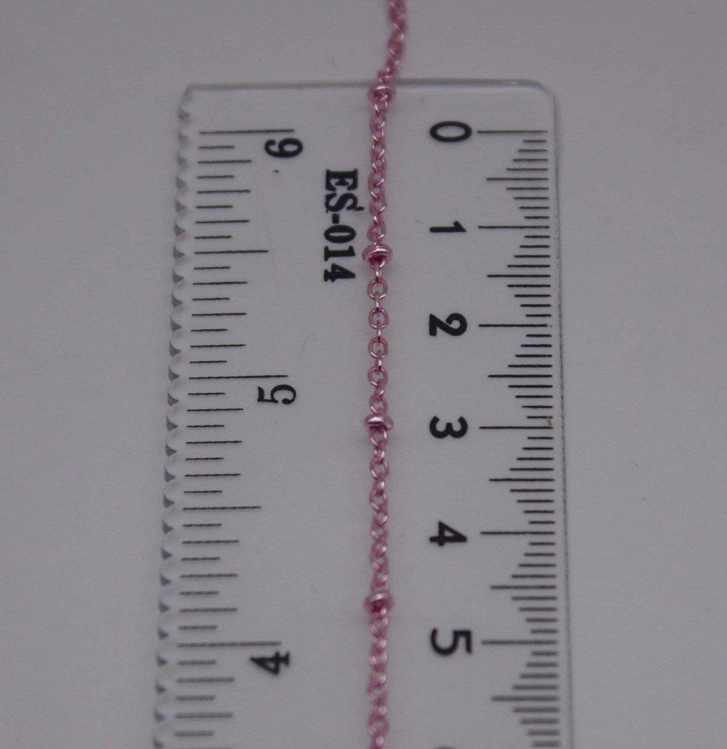 10 feet TARNISH Resistant Free Anti Tarnished SATELLITE Pink Copper Plated Ball Cable Chain - 2.0x1.4mm SOLDER - AT2014SAT