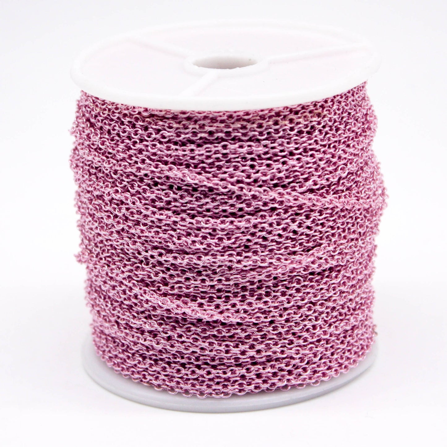 32 feet TARNISH Resistant Tarnish FREE Anti Tarnished - Bright Copper Plated Cable Chain - 2x2.5mm SOLDER - Small Soldered AT225