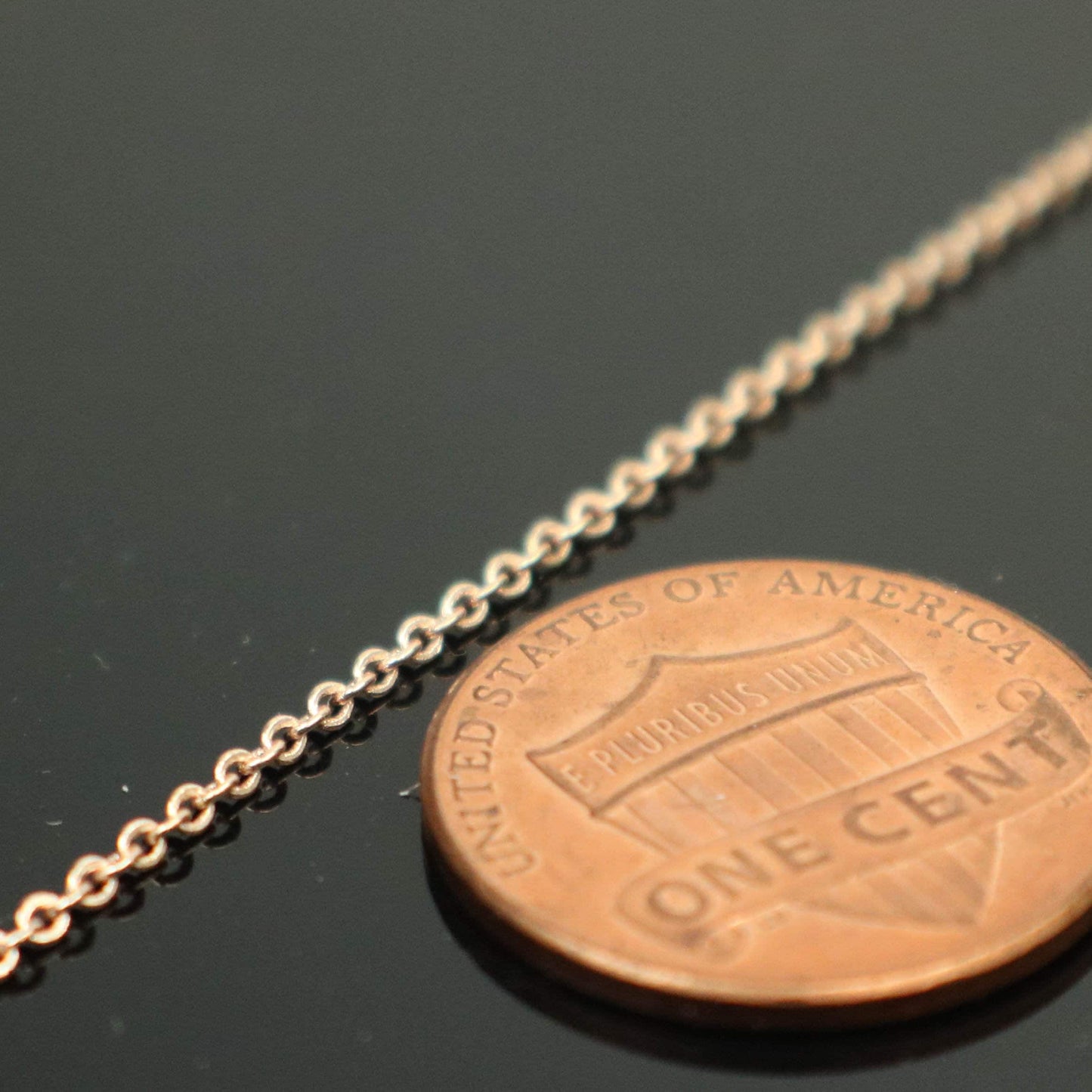 10 feet TARNISH Resistant Free Anti Tarnished - Champagne Gold Plated Micro Flat Chain - 2mm 2x1.4mm SOLDER - little Small Soldered AT214F