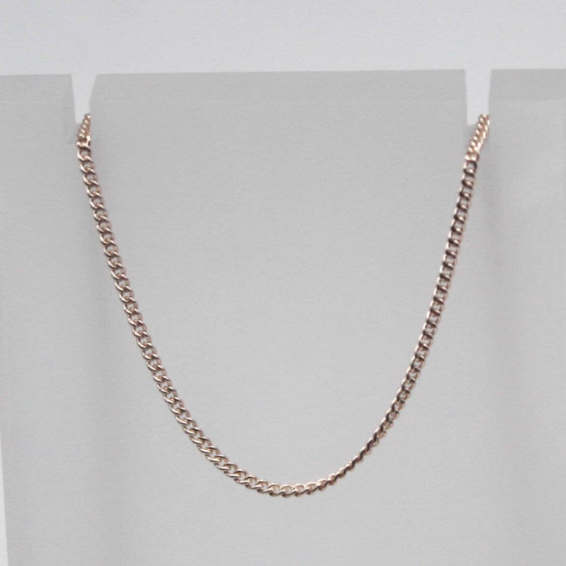 32 Ft Non TARNISH Curb Chain -  Champagne Gold Plated Micro Tiny Curb Chain - 1.3mm SOLDER - Anti Tarnish Free Resistant Chain - AT1.3S