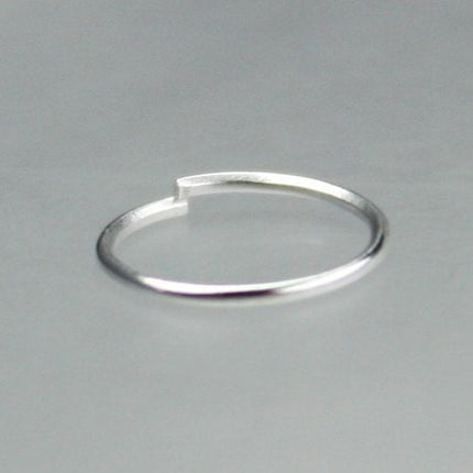 8mm Jump Rings, 200 pcs of Sterling Silver Plated Jump Rings / Jumprings - 8mm 21 gauge 0.7mm Link Connector Open Jump Rings 7x8mm