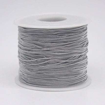 300 feet Stainless Steel SOLDERED MICRO Tiny Curb chain - 1.0mm Width Soldered Link Surgical Stainless Steel 316L Sturdy tiny curb chain