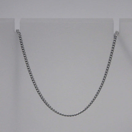 30 Ft Stainless Steel SOLDERED MICRO Tiny Curb chain - 1.0mm Width Soldered Link Surgical Stainless Steel 316L Sturdy tiny curb chain
