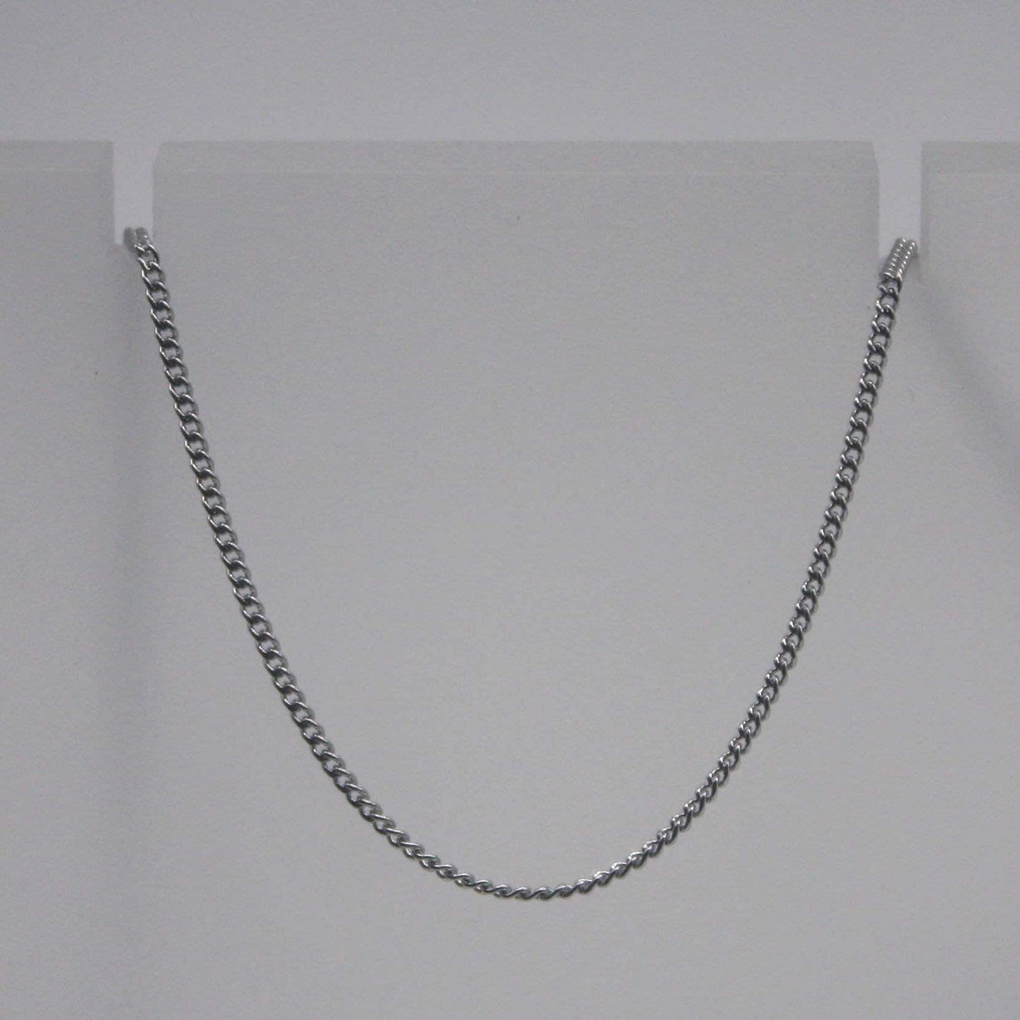 30 Ft Stainless Steel SOLDERED MICRO Tiny Curb chain - 1.0mm Width Soldered Link Surgical Stainless Steel 316L Sturdy tiny curb chain