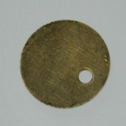 100 pcs of Antique Brass Finished Coin drop 10mm