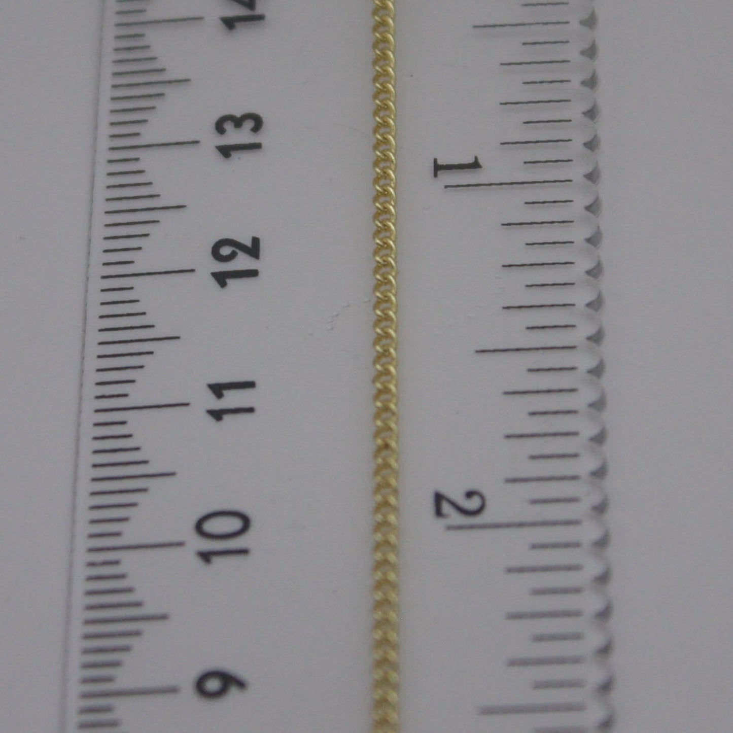 New 100 Non Tarnish Curb Chain - 18K Gold Plated Solder Curb Chain - 1.6mm Link - Anti Tarnish Free Resistant Curb Chain - AT1.6S