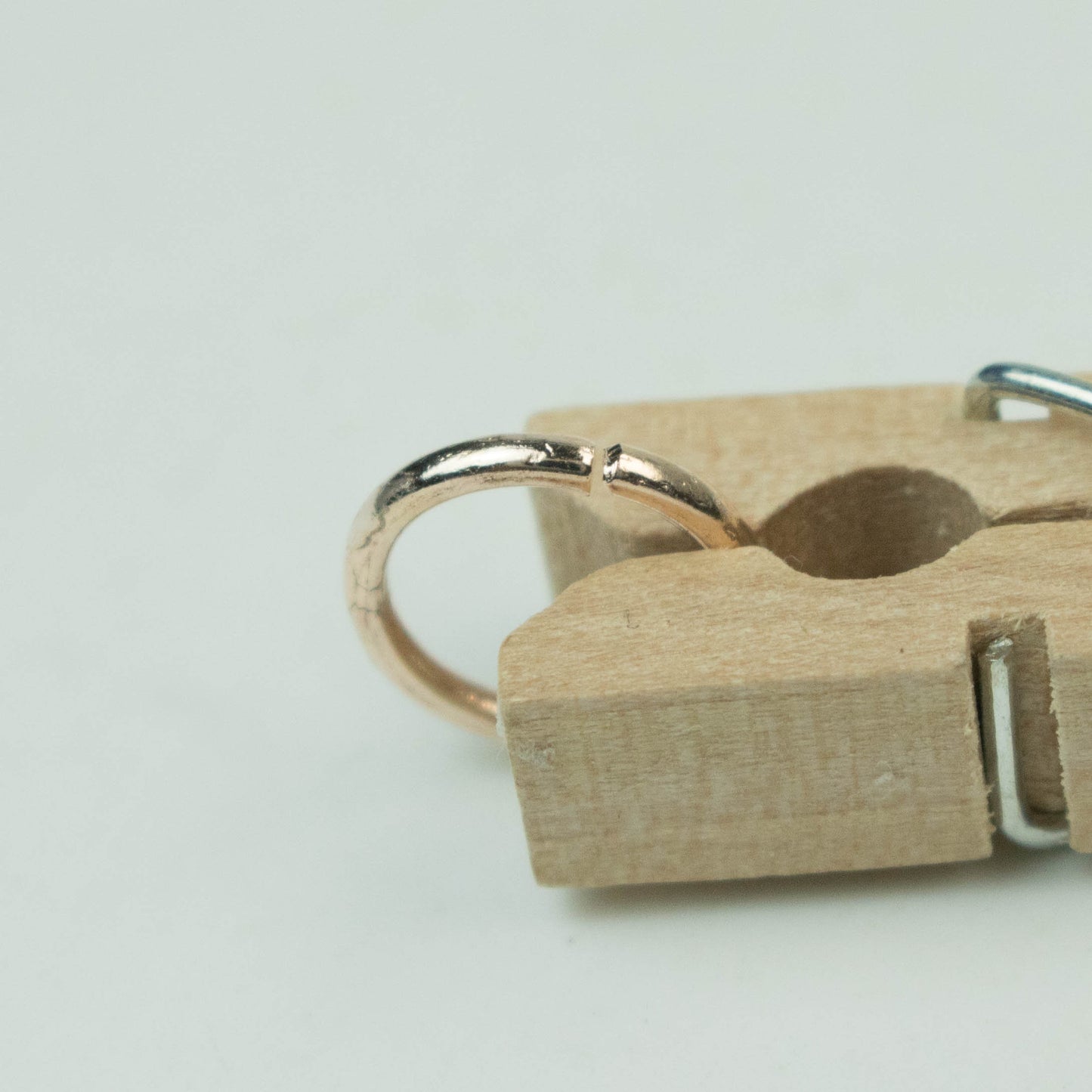 Rose Gold Jump Ring Bulk Open Link - 10mm - 100 Pcs - 1.2mm 16G 16 Gauge Thickness - Round Jewelry Finding Making Connector  12x10mm