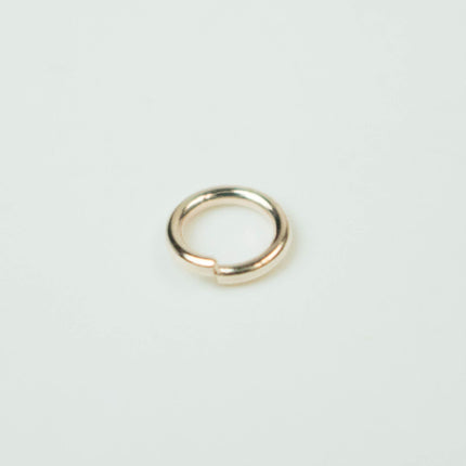 Rose Gold Jump Ring Bulk Open Link - 5mm - 100 Pcs - 0.8mm 20G 20 Gauge Thickness - Round Jewelry Finding Making Connector Jumpring 8x5mm